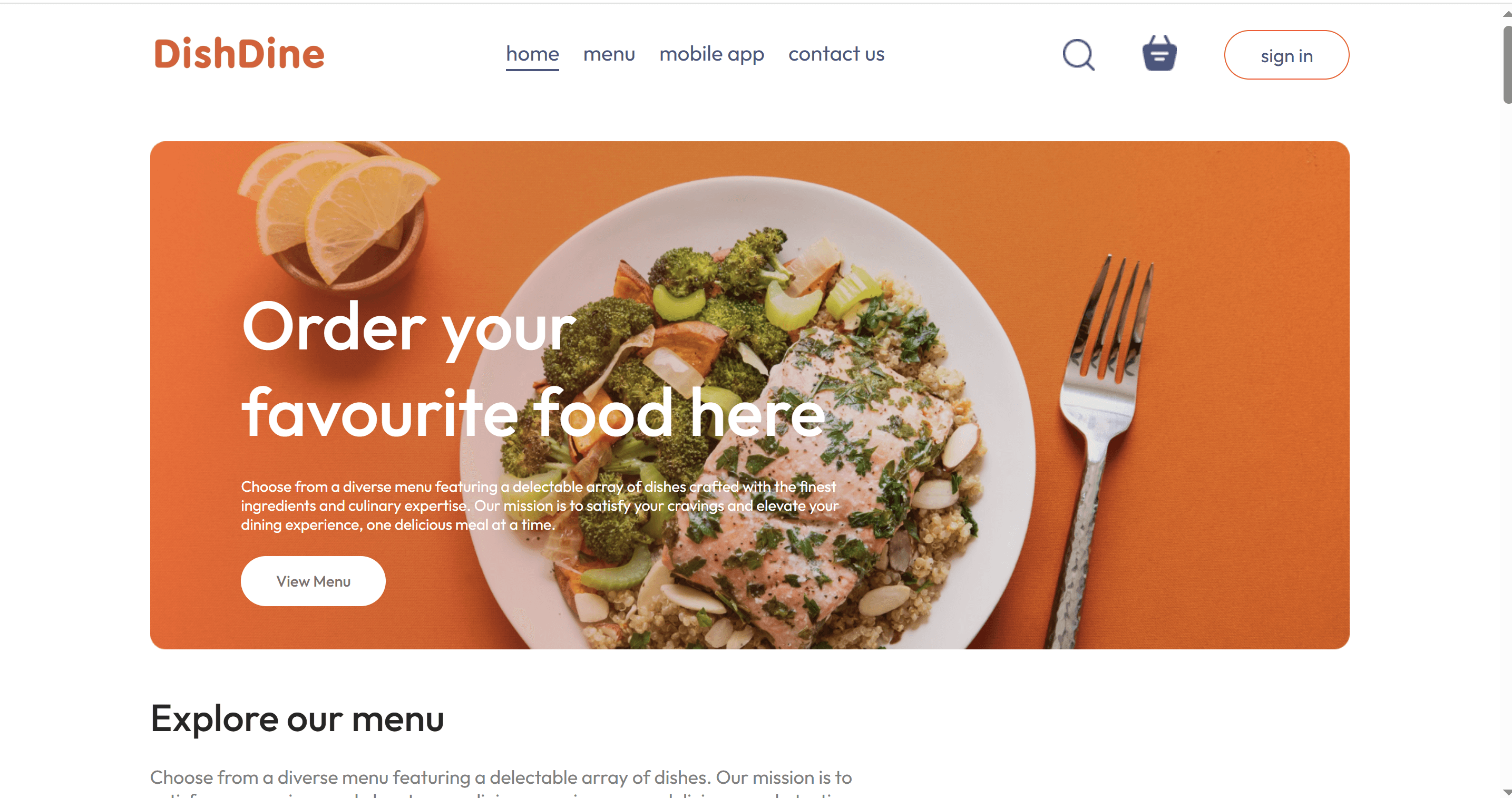 DishDine - Restaurant Management