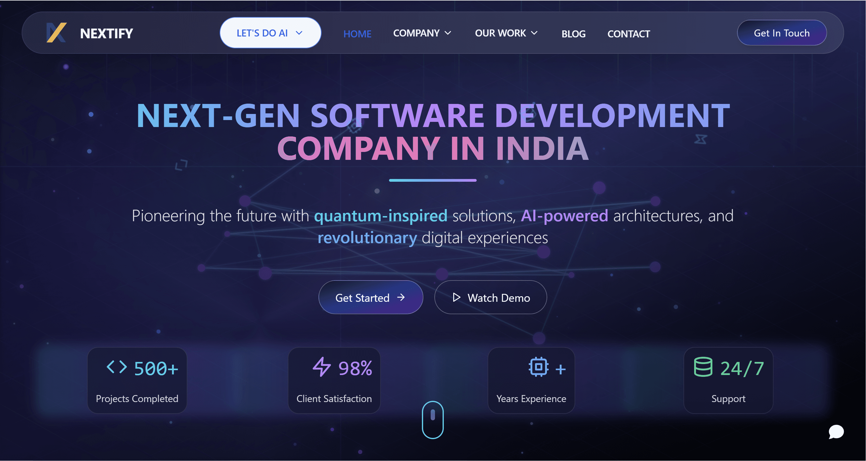 Nextify India - Corporate Website